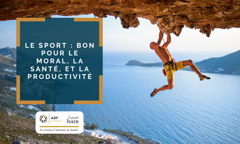 Le sport bon pour le moral, la santé, et la productivité